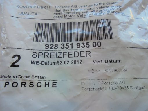 Porsche 928 remklauw montage-kruis, NIEUW - Afbeelding 2
