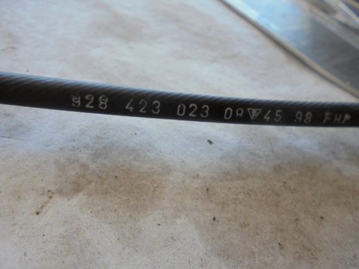 Porsche 928 gas-kabel, NIEUW - Afbeelding 2