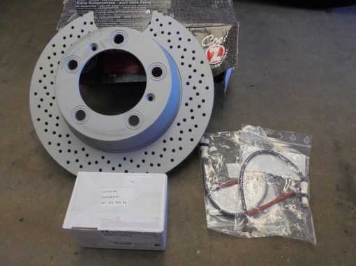 Porsche 987 remschijven en blokken SET, NIEUW - Afbeelding 3