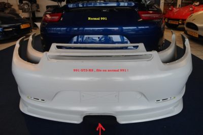 Porsche 991 GT3-RS achterbumper midden-uitlaat