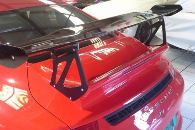 Porsche 991 GT3-RS achterklep met CARBON top-spoiler