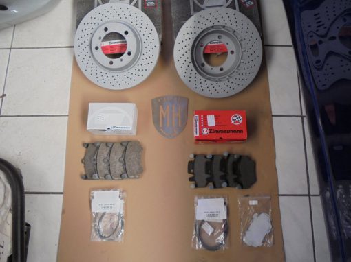 Porsche 996T remschijven-blokken, NIEUW - Afbeelding 2