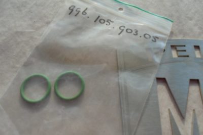Porsche 996 O-ring afdichting