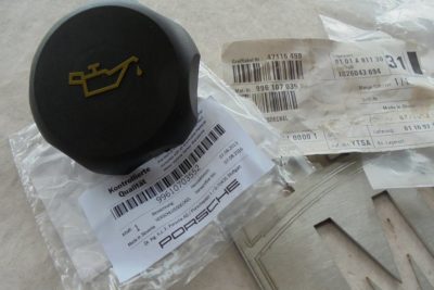 Porsche 996 olie vul-dop
