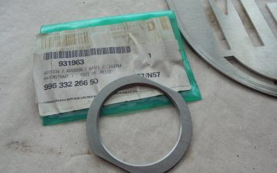 Porsche afstel-ring shim 1-50mm, NIEUW