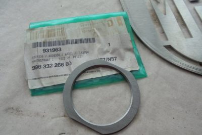 Porsche afstel-ring shim 1-50mm