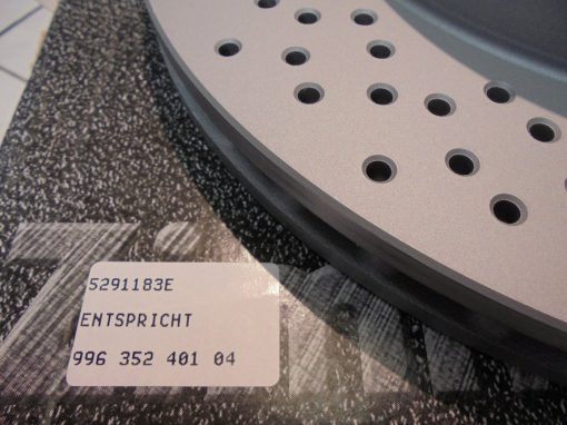 Porsche 996 remschijven en blokken SET - Afbeelding 5