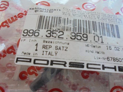 Porsche 996 remklauw bevestiging-kruis, NIEUW - Afbeelding 2