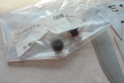 Porsche plastic moeren