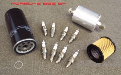 Porsche 928 S4 motor beurt set