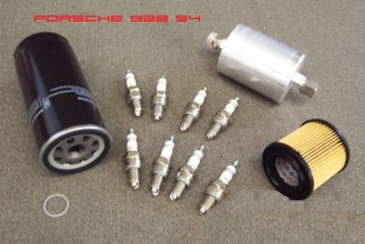 Porsche 928 S4 motor beurt set