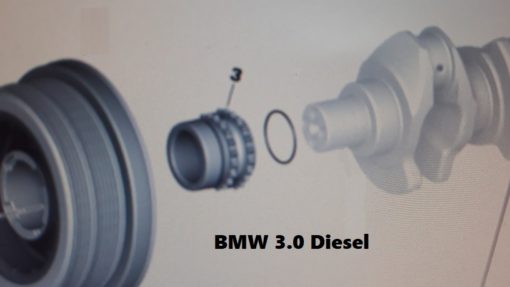 BMW diesel krukas-tandwiel, NIEUW - Afbeelding 2