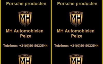Diverse Porsche producten deel 1