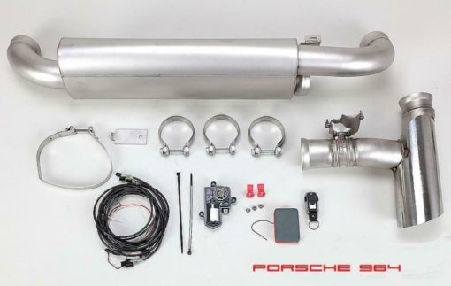 Porsche 964 sport-exhaust with valve