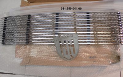 Porsche 911 chrome grill, NIEUW