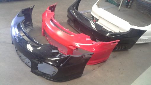 Porsche 997 GT2 bumpers