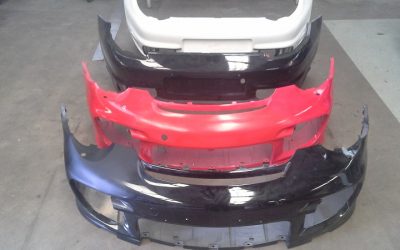 Porsche 997 GT2 bumpers