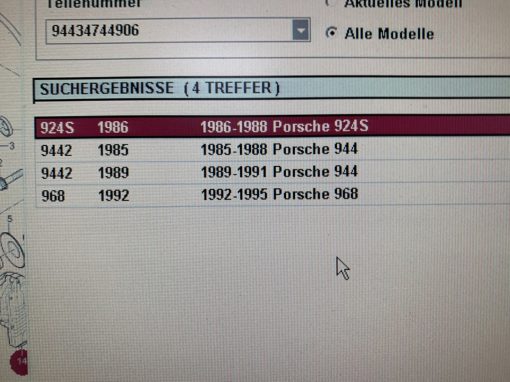 Porsche 944 stuurbekrachtiging leiding - Afbeelding 5