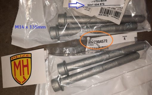 Porsche remklauw bouten - Afbeelding 4
