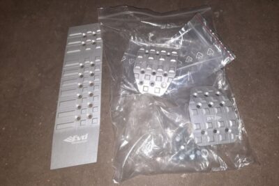 Aluminium pedalen set