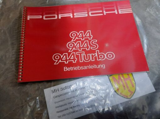 Porsche 944 rood instruktieboekje - Afbeelding 2