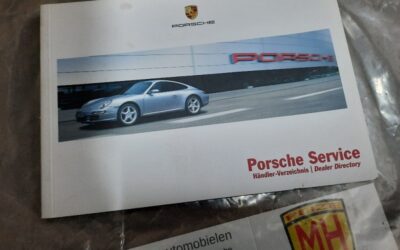 Porsche servicedealer boekje