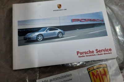 Porsche servicedealer boekje