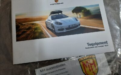Porsche Tequipmentboekje