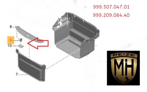 Porsche 981 991 clips