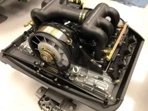 De-watergekoelde-911-motor