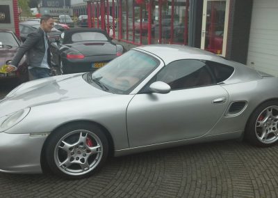 HARDTOP met achterklep en voorspoiler Porsche Boxster