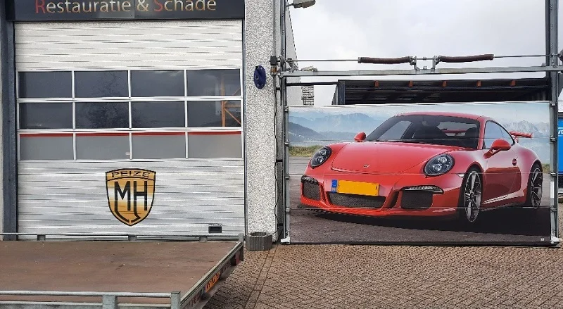 Wasplaats Porsche
