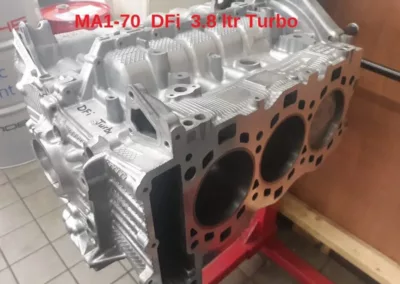 Porsche watergekoelde 911 motor